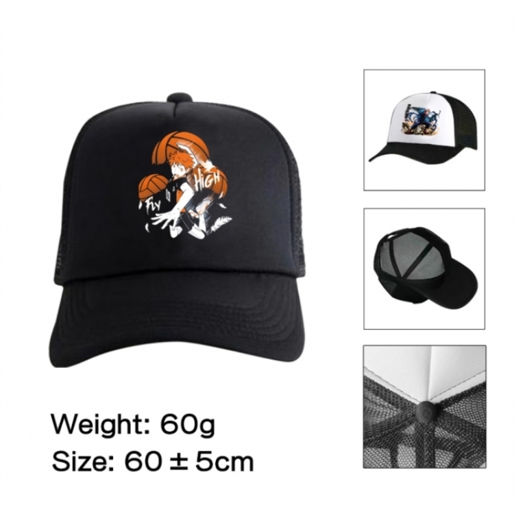 Haikyuu!! Anime mesh cap peaked cap sun hat 60cm