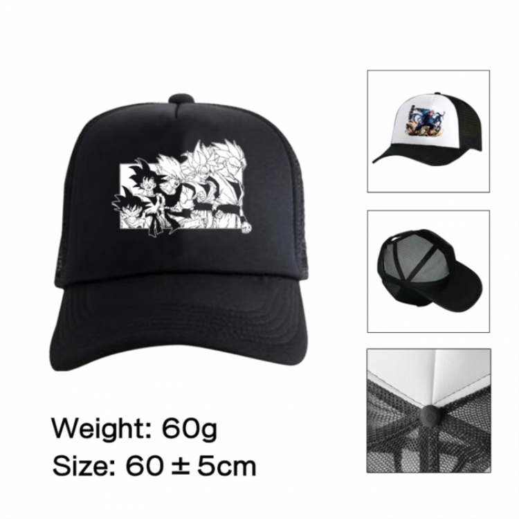 DRAGON BALL Anime mesh cap peaked cap sun hat 60cm