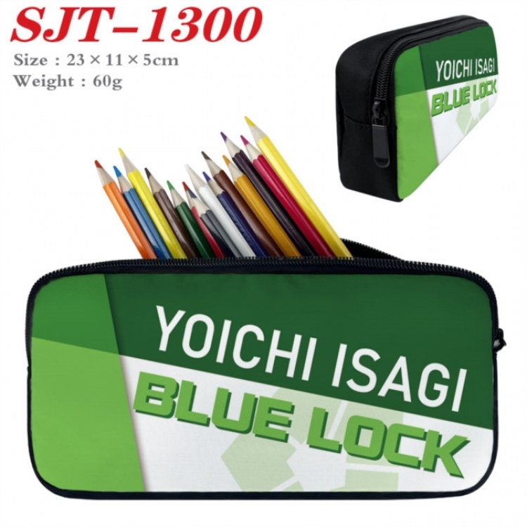 BLUE LOCK Anime nylon student pencil case 23x11x5cm 