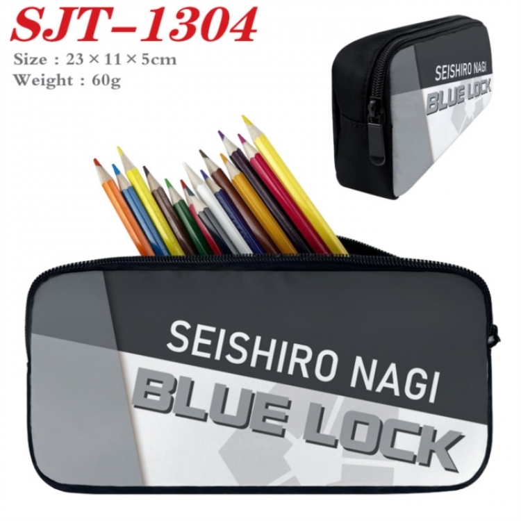 BLUE LOCK Anime nylon student pencil case 23x11x5cm 