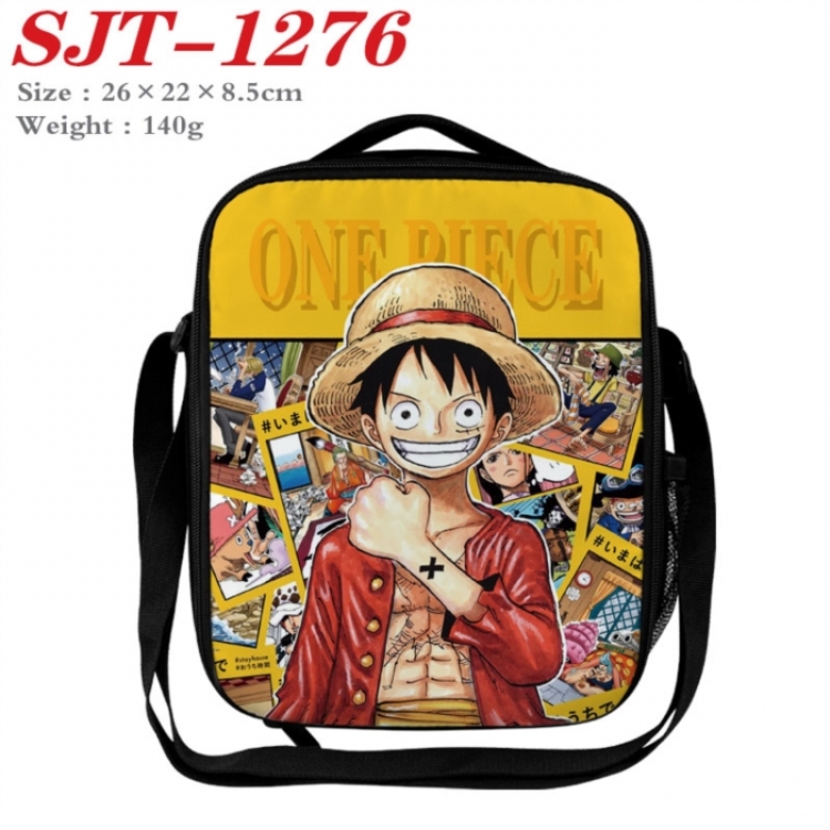 One Piece Anime Lunch Bag Crossbody Bag 26x22x8.5cm 