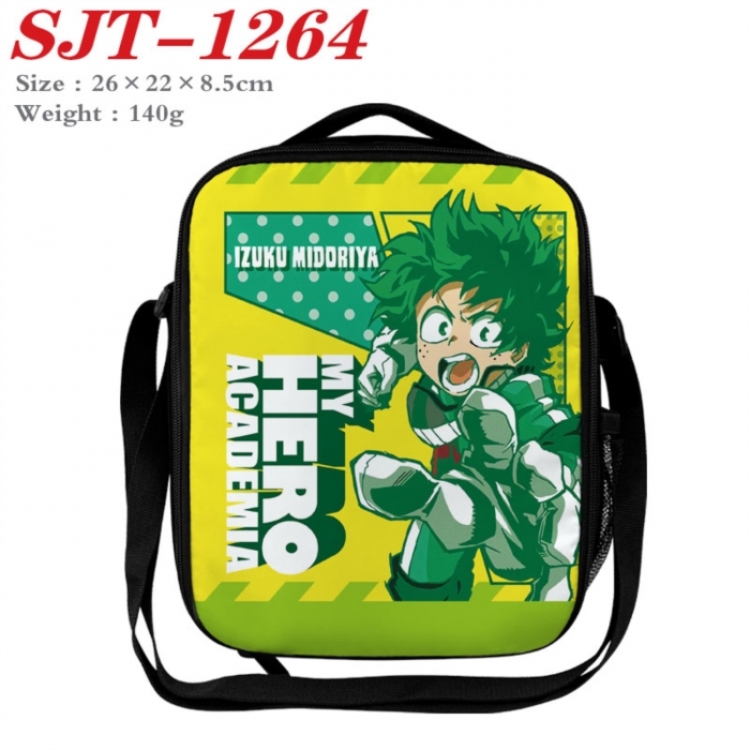 My Hero Academia Anime Lunch Bag Crossbody Bag 26x22x8.5cm 