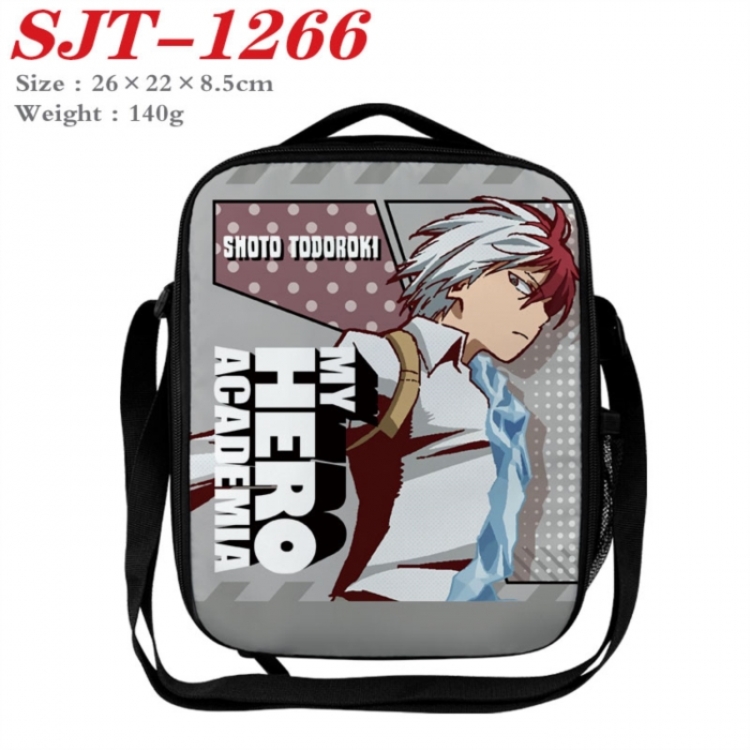 My Hero Academia Anime Lunch Bag Crossbody Bag 26x22x8.5cm 