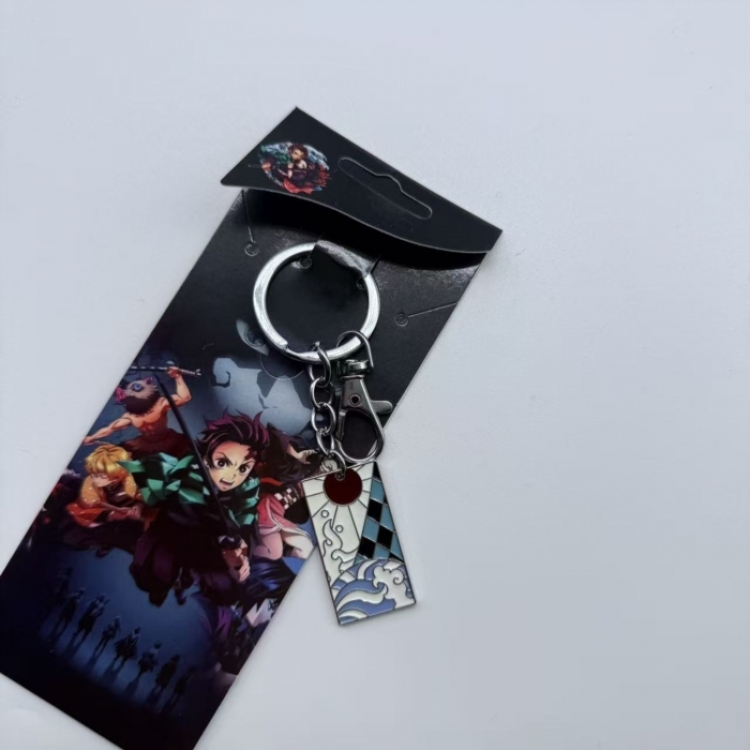 Demon Slayer Kimets Animation metal keychain pendant price for 5 pcs 