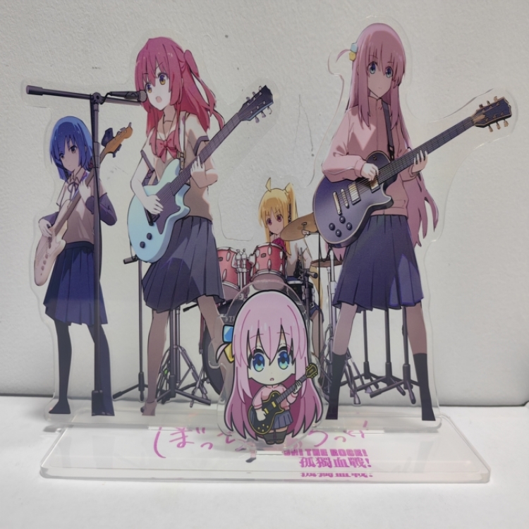 BOCCHI THE ROCK! Anime Around New Laser Acrylic keychain Standing Plates 25cm