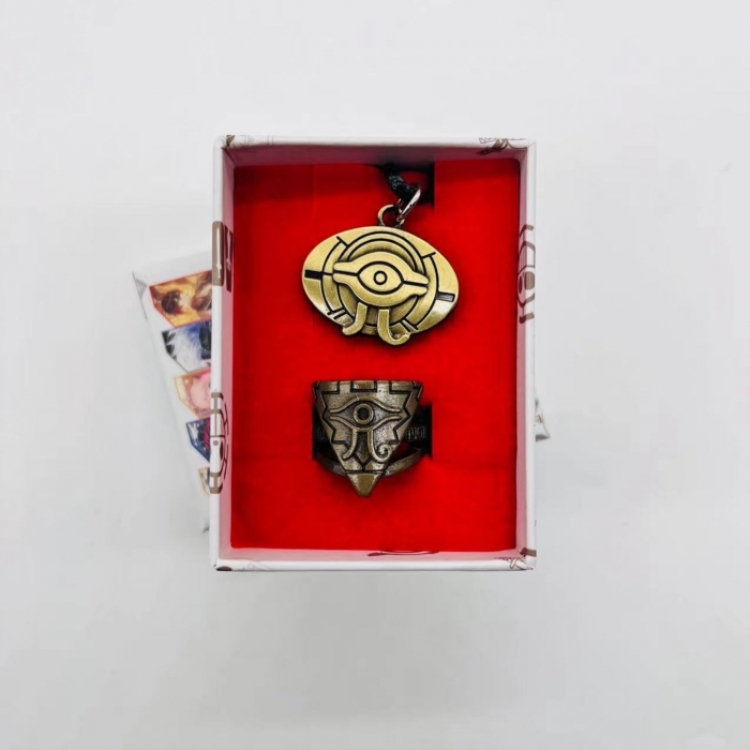 Yugioh Anime peripheral ring necklace box