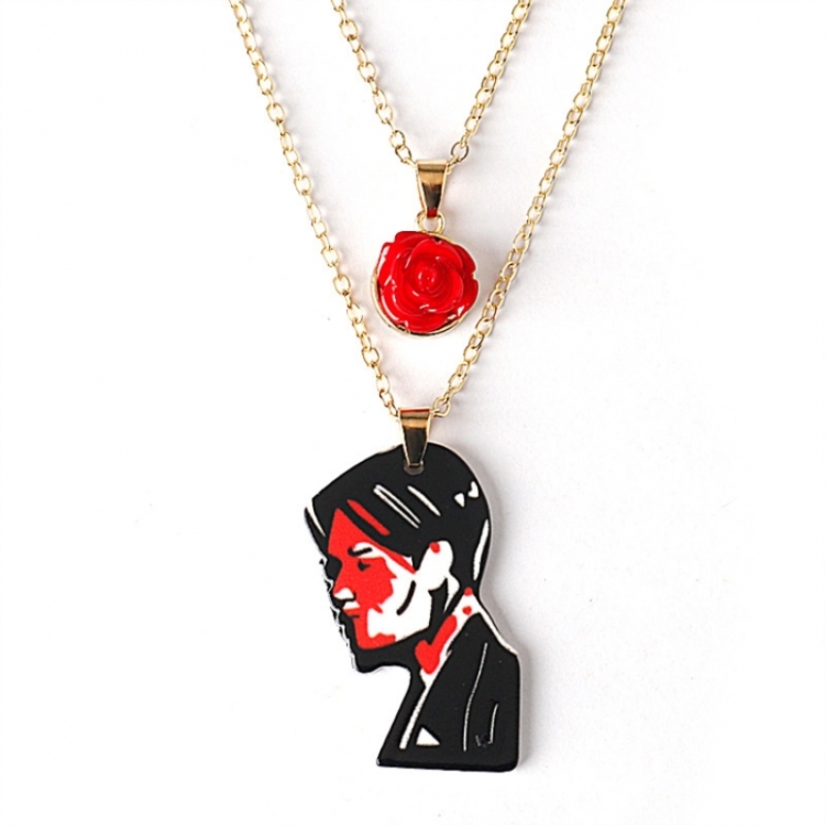 My chemical romance Metal necklace, decorative chain, trendy jewelry OPP bag price for 5 pcs 