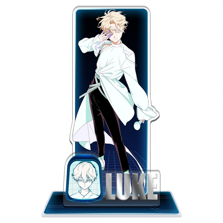 Alien Stage celebrity merchandise acrylic Standing figure Plates Keychain 16CM