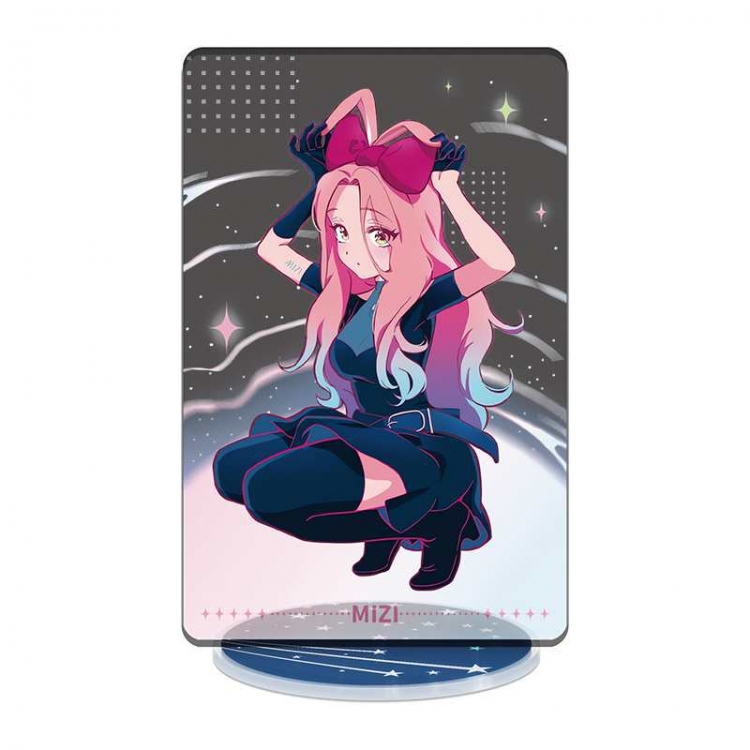 Alien Stage celebrity merchandise acrylic Standing figure Plates Keychain 16CM