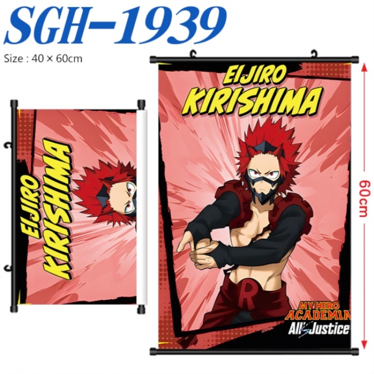 My Hero Academia Anime digital printed pole style hanging picture Wall Scroll 40x60cm