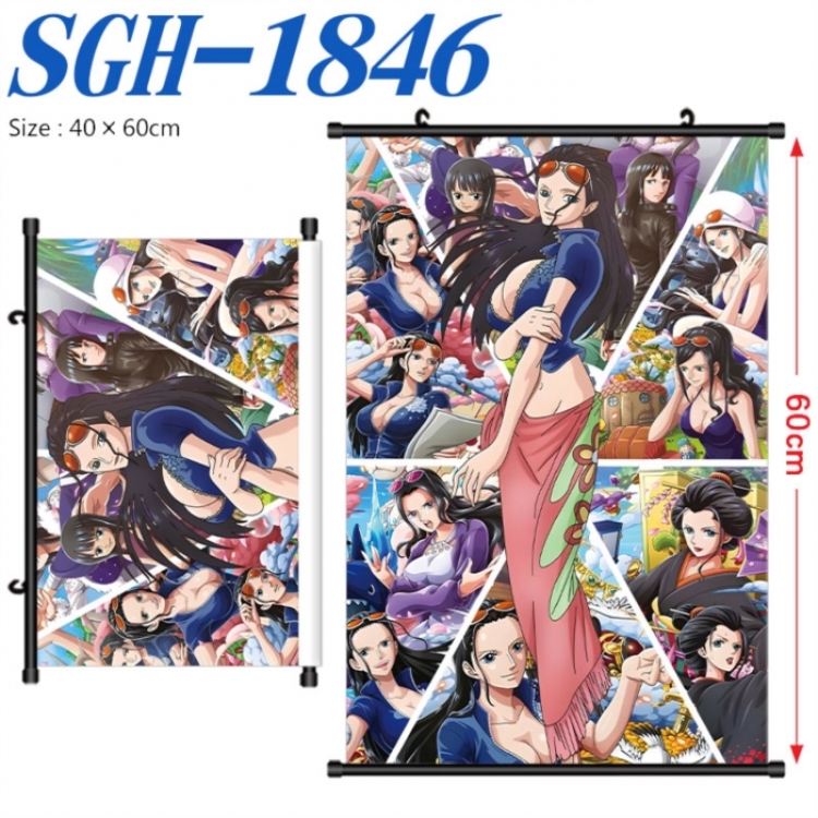 One Piece Anime digital printed pole style hanging picture Wall Scroll 40x60cm