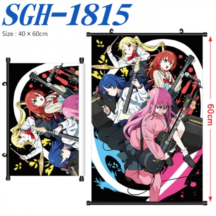 BOCCHI THE ROCK!  Anime digital printed pole style hanging picture Wall Scroll 40x60cm