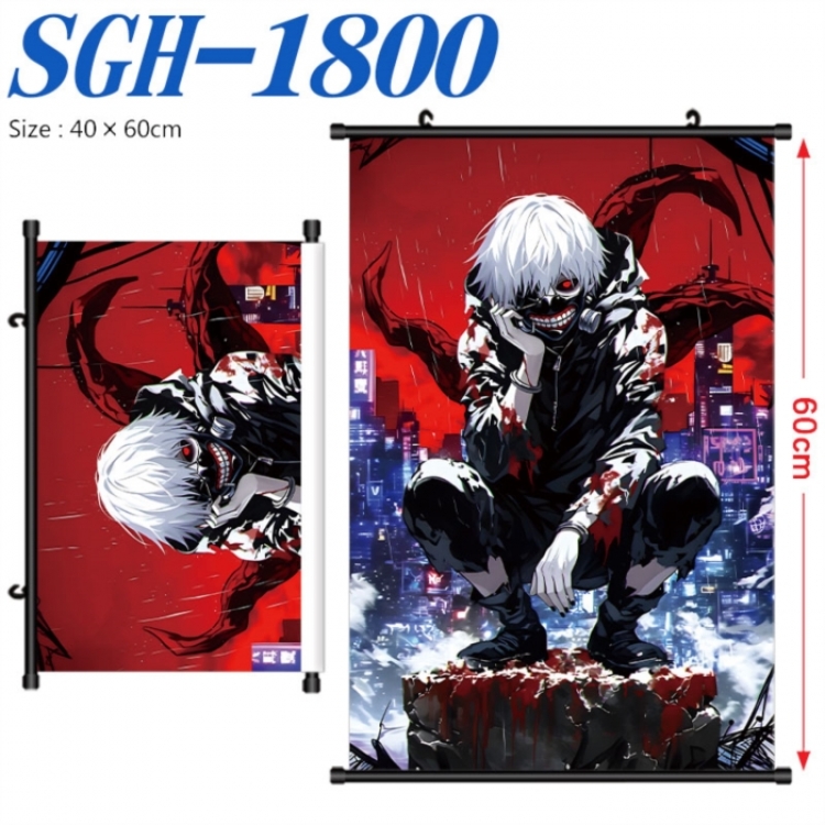 Tokyo Ghoul Anime digital printed pole style hanging picture Wall Scroll 40x60cm