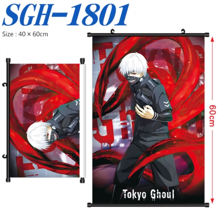 Tokyo Ghoul Anime digital printed pole style hanging picture Wall Scroll 40x60cm