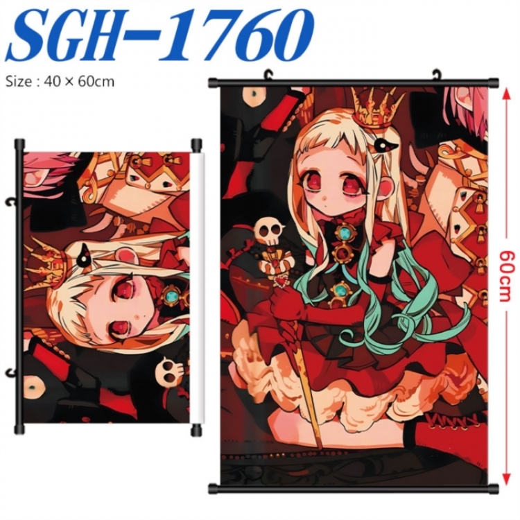 Toilet-bound Hanako-kun Anime digital printed pole style hanging picture Wall Scroll 40x60cm