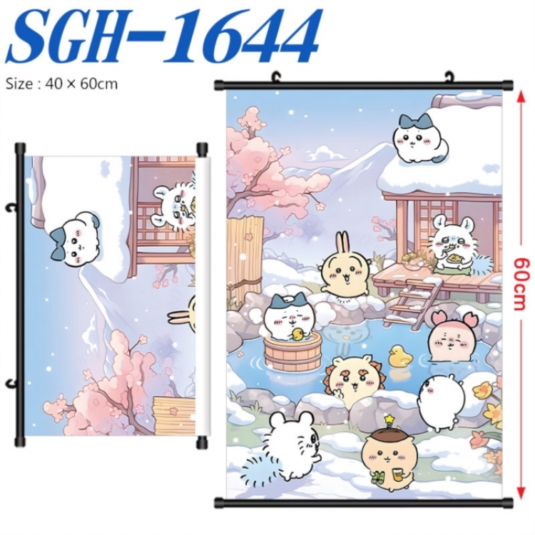 Chiikawa Anime digital printed pole style hanging picture Wall Scroll 40x60cm