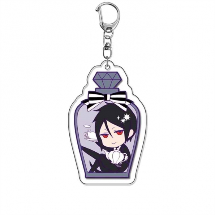 Kuroshitsuji Anime Acrylic Keychain Charm price for 5 pcs