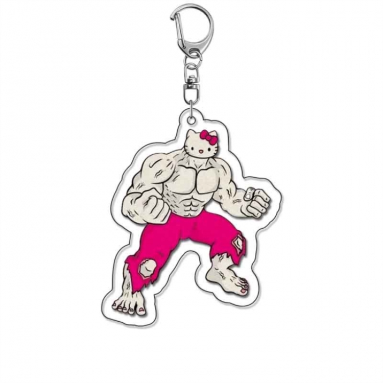 Sanrio Anime Acrylic Keychain Charm price for 5 pcs