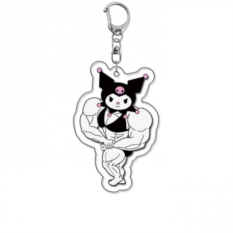Sanrio Anime Acrylic Keychain Charm price for 5 pcs