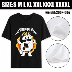 Bluey Anime printed pure cotto...