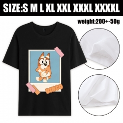 Bluey Anime printed pure cotto...