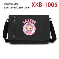 Labubu Anime Retro Canvas Shou...