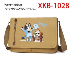 Bluey Anime Retro Canvas Shoul...