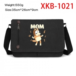 Bluey Anime Retro Canvas Shoul...