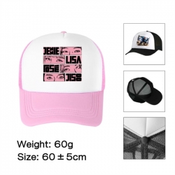BLACK PINK Anime mesh cap peak...