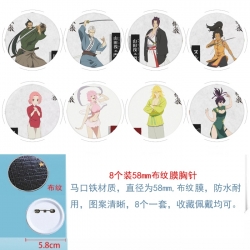 Helltaker Anime Round cloth fi...