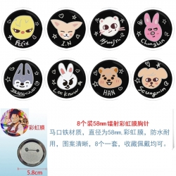 StrayKids Anime Circular laser...