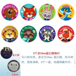 Zootopia Anime round Astral me...