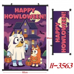 Bluey Anime Black Plastic Rod ...