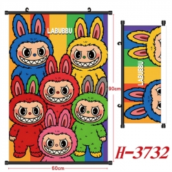 Labubu Anime Black Plastic Rod...