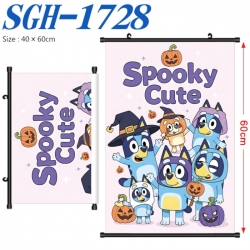 Bluey Anime digital printed po...